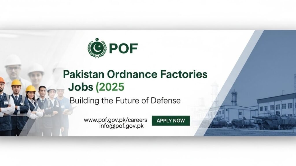 Pakistan Ordnance Factory Jobs