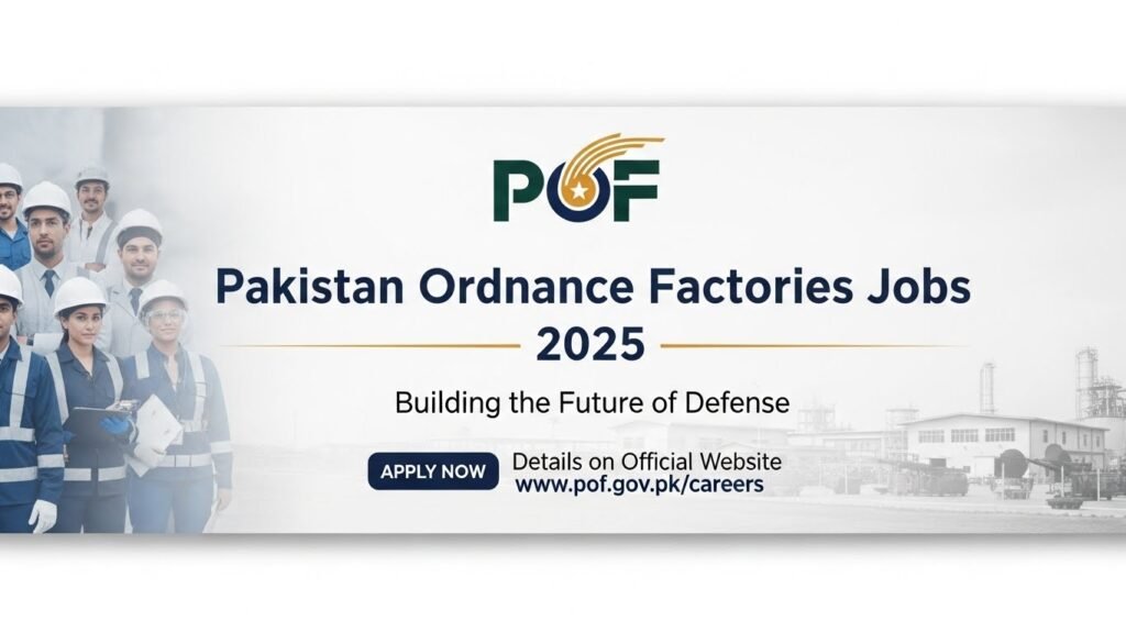 Pakistan Ordnance Factory Job