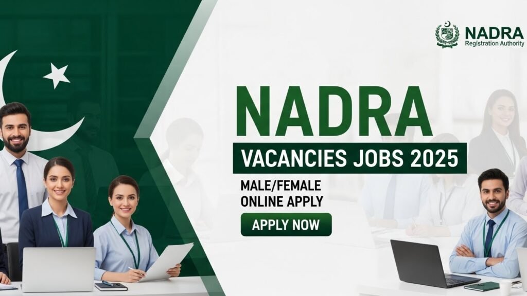 NADRA Vacancies Jobs