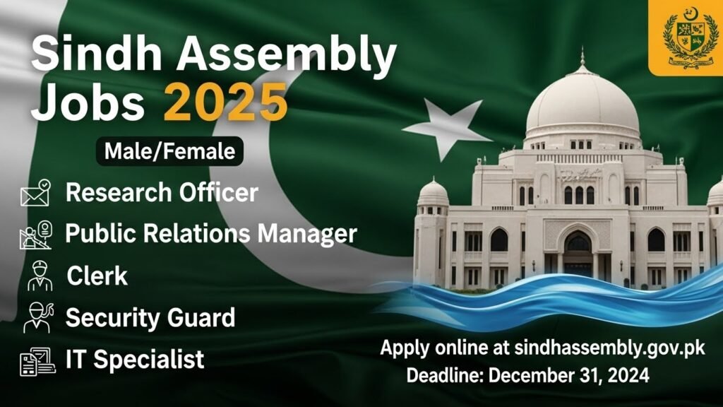 Sindh Assembly Job