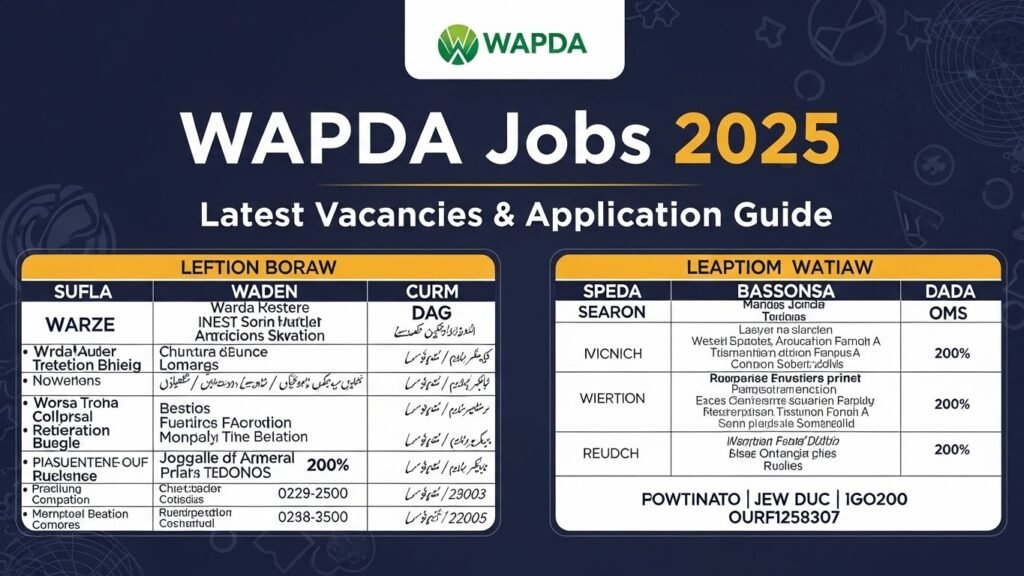 WAPDA Job